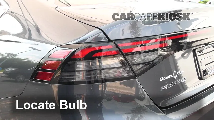 2023 Honda Accord LX 1.5L 4 Cyl. Turbo Lights Tail Light (replace bulb)